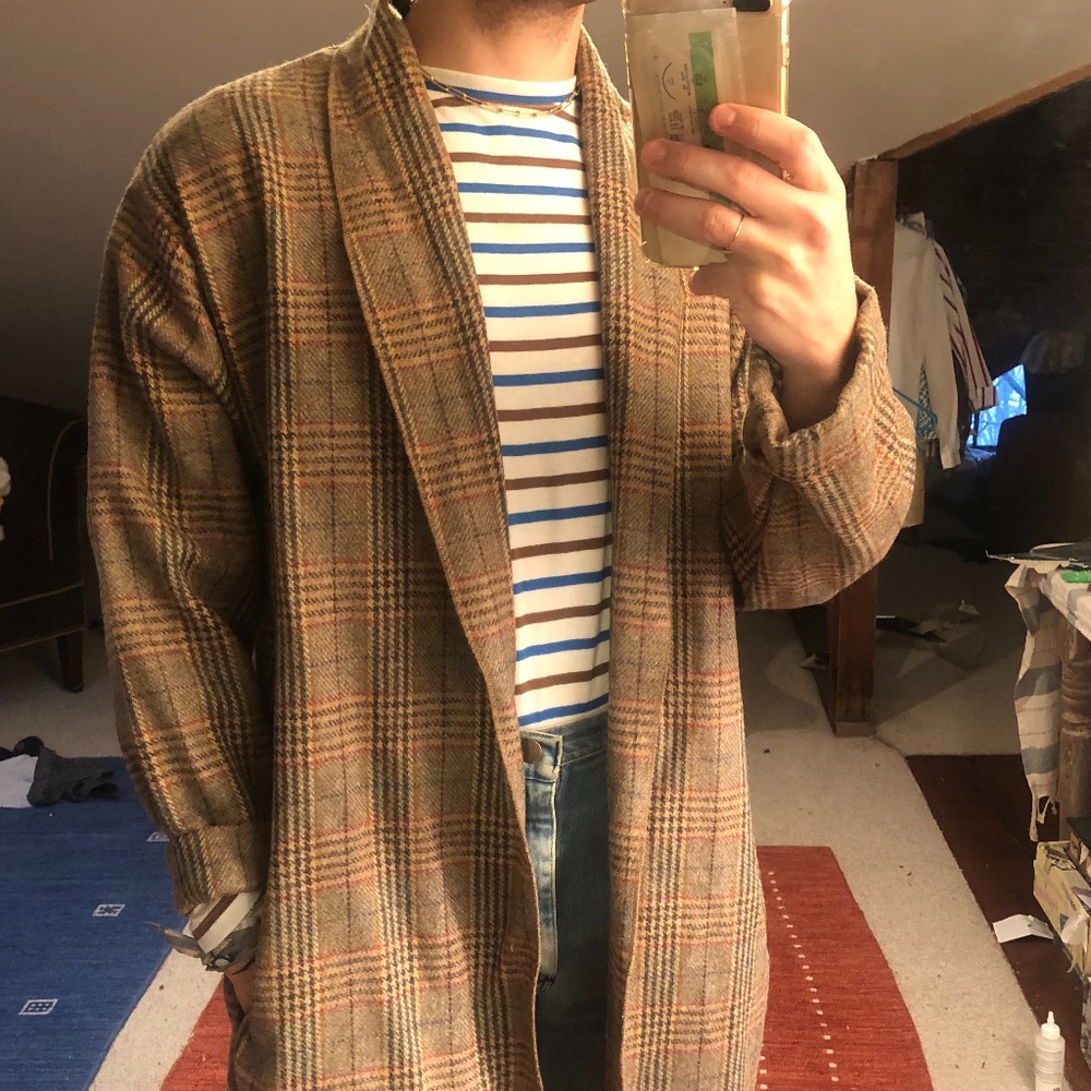 Wool overcoat